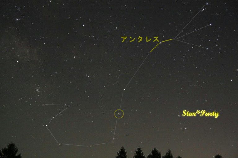 ABK001 さそり座α星 かごかつぎ星　分類：和星座