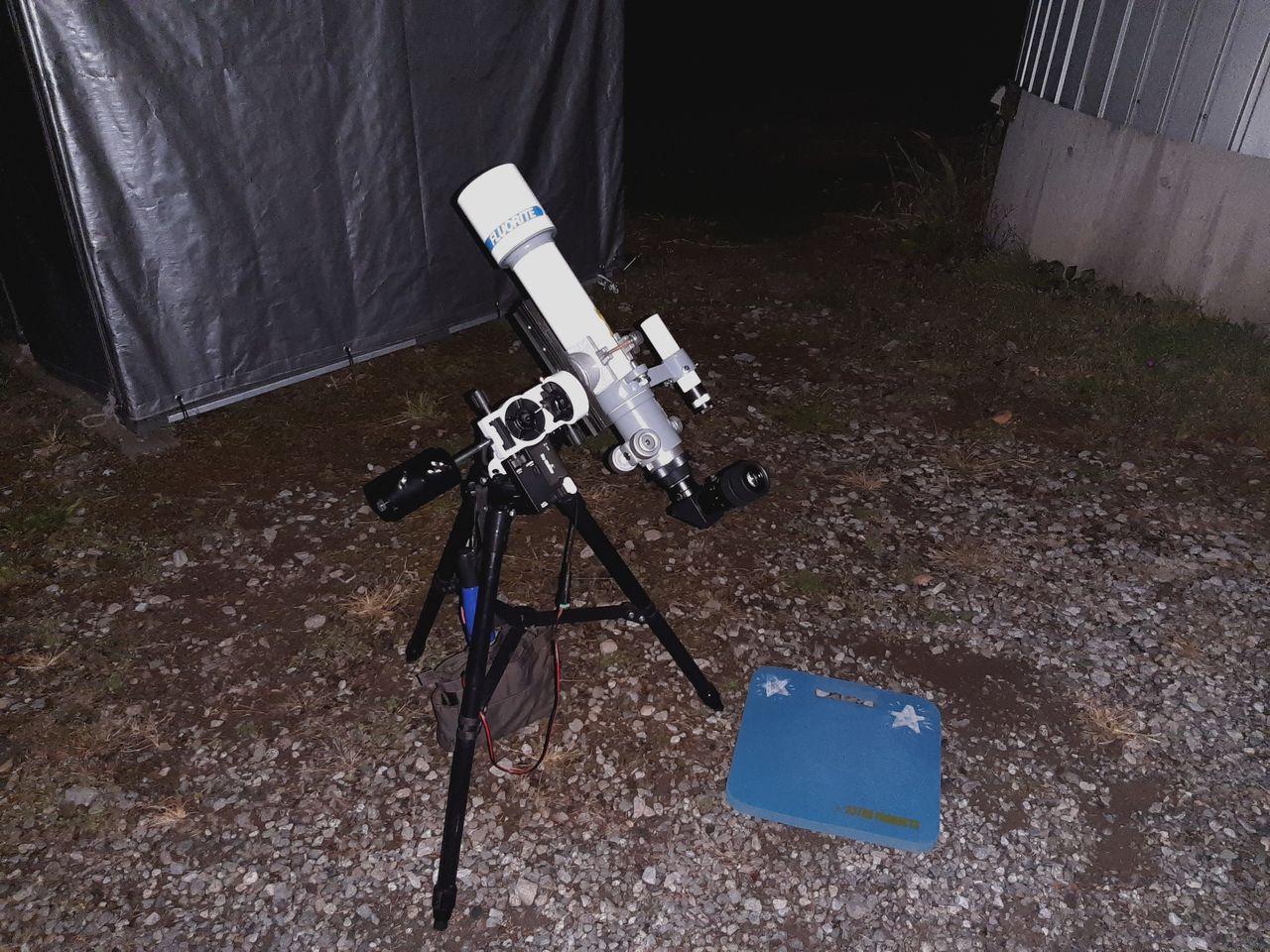 望遠鏡フローライトFC-65 + 三脚